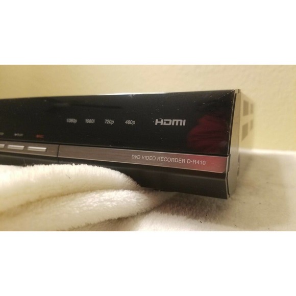 Toshiba D-R410 DVD Recorder - HDMI, 1080p, One-Touch Recording No Remote - Picture 10 of 10